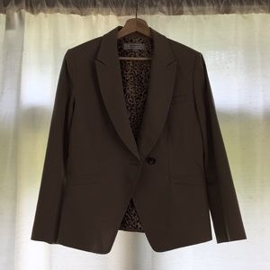 Tahari taupe pantsuit